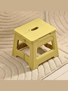 Folding Stool, Foldable Ultra-Light Sturdy Adjustable Plastic Footstool With Non-Slip Texture, Suitable For Home, Kitchen, Bathroom, Bedroom, Portable Outdoor Travel Fishing Chair, Non-Slip Multi-Functional Small Stool, Easy To Store - Multiple Colors Available. - Multicolor - View 15