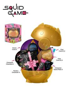 1PC Netflix chính thức được cấp phép  Mystery Blind Box Capsule - Tượng sưu tầm Piggy Bank bao gồm 6 nhân vật Young-Hee Masked Manager Front Man Ngẫu nhiên 1 Tượng ngẫu nhiên mỗi hộp Quà tặng hoàn hảo cho người hâm mộ Gia đình Trẻ em Nhà sưu tập - Nhiều màu - Xem 8