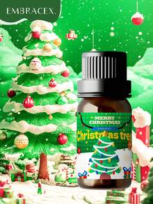 EMBRACEX. 10毫升圣诞香氛精油，圣诞精油，香薰精油，持久留香，适用于制作圣诞蜡烛、家居香氛、圣诞装饰、营造圣诞氛围、去除异味、缓解压力、圣诞礼物、汽车空气清新剂、圣诞树精油，也适用于蜡烛制作、香薰机等。 - Christmas tree - 查看 9