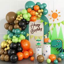 背景的生日快乐标志 - 毛毡生日快乐标志，用于气球拱门生日派对气球拱门背景装饰，用于生日派对婴儿送礼会 - 复古乡村生日派对装饰背景墙照片道具