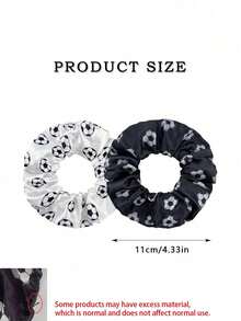 6/2/1 pièce Chouchous de football, Élastiques à cheveux thème football pour femmes, Bandeau élastique imprimé football, Cadeau de fête, Encourager pour les dames Chouchou de football, Chouchou en satin de football imprimé football, Bandeau en soie imprimé football, Élastique à queue de cheval de football, Retenteur de queue de cheval de football pour femmes