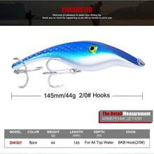 CISEA F89 Fishing Lure Sinking Pencil Lure For Fishing Hard Bait Jip Head 14cm 40g - Multicolor - View 3