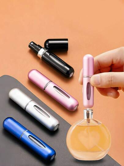 10Pcs,5ml- Perfume Refillable Bottle,Valentine's Day Gift,Perfume Travel Refillable,Mini Perfume Bottle,Perfume Refillable Bottle Spray Bottling Dispenser Empty Liquid Container,Travel Essentials,Multiple Colors, 5Pcs/4Pcs/3Pcs/1PC,Bottle Spray Bottling Dispenser Mini Portable Empty Liquid Container Travel Travel Essentials Travel Organizer For Beach Summer Vacation Back To School