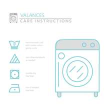 LUSH DECOR Melody Bow Valance Blush 52X18+2 Halloween-Fall Decor-Room Decor - 白色 - 查看 4