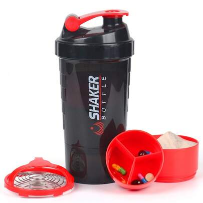 Plastic Shake Cup Protein Powder Milkshake Cup Sports Water Cup Running Fitness