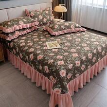 Cooling Mattress Pads - [Washed Cotton Trim] Dusk Florals - View 4