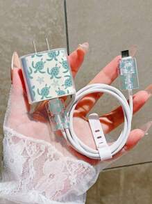 3pcs/Set 13 Data Protection Case, 20W Charger Protection Case, Data Cable Head Protection Case, Soft Shell Cable Protector Charger Accessories Phone Accessories - Multicolor - View 10