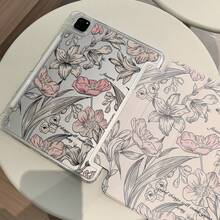 平板电脑保护套，兼容 iPad/Redmi Pad SE/小米平板，带笔槽，防摔，超薄/智能支架/自动唤醒/睡眠功能，兼容 Apple iPad Mini 7/6，适用于 iPad 第 5 代和第 6 代