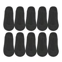 女士夏季透明蕾丝船袜，隐形防滑袜，低帮硅胶防滑船袜，圣诞礼物