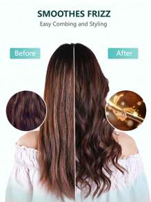 Hair brushes-EU+UK 这款卷发造型湿发梳采用柔软的梳齿，有效减少拉扯头发，帮助保持自然蓬松的卷发效果。圆形梳齿设计男女皆宜，是打造完美发型的理想之选。 - 彩色 - 查看 3