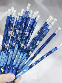 24 支/包宇航员主题铅笔、文具和绘图用品 - 圓形 - 查看 3