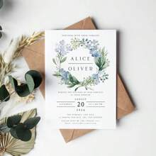 1pc/20pcs/50pcs/100pcs Customizable Modern Wedding Thank You Cards Invitations, Customizable Text And Photos, Minimalist Wedding Thank You Cards, Boho Wedding Thank You Cards, Elegant Wedding Thank You Photo Cards, Folding Thank You Cards, Photo Wedding Thank You Cards, Modern Minimalist Wedding, Personalized Customization, All Text Customizable, Best Gift For Him. - Multicolor - View 3