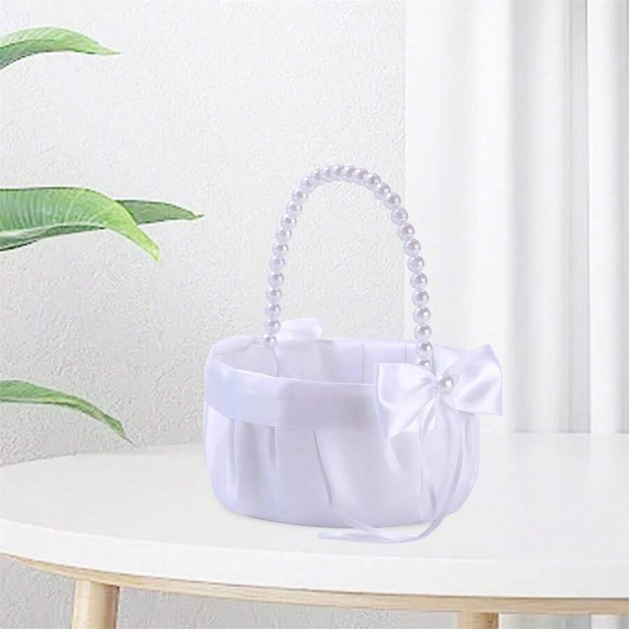 Flower Baskets - White - View 1