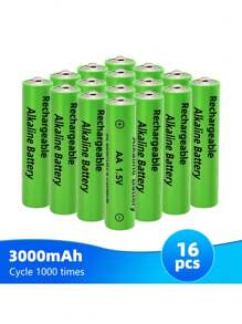 1.5V 高容量可充电 AA/AAA 电池，带 USB 充电器，适用于电子玩具、遥控器、显示器和电动牙刷的电源解决方案（这些电池只能使用此充电器充电） - 彩色 - 查看 6