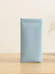 1pc Self-Locking Real Cowhide Long Wallet, Can Be Used As Passport Holder, Driver's License Holder, Earphone, Data Cable Organizer, Cash Holder, Cosmetic Bag, Women's Wallet, Handbag, Mini Wallet - Multicolor - View 12