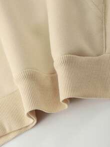 Áo hoodie nam Krometka Thu/Đông cá nhân hóa màu mơ | Phong cách cổng Torii chiến binh Nhật Bản - Màu be - Xem 9