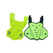 Motorcycle Chest & Back Protection - 黃色 - 查看 2