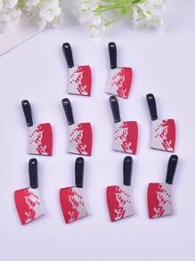 10pcs/Set Halloween Acrylic Pendant Charms For DIY Earring Necklace Jewelry Design Making