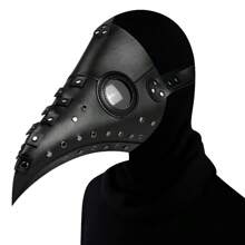 1pc Realistic Bird Beak Mask, Headpiece Costume Prop, Bird Doctor Mask, Masquerade Party Festival Bar Decor, Horror Style Mask