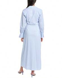 SIMKHAI Briar Midi Dress - Màu xanh lam - Xem 3