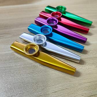 Metal Kazoo, Professionell Kazoo, Små och stora saxofoner, Liten Kazoo för musikinstrument, Kazoo-rör, Kazoo-membran