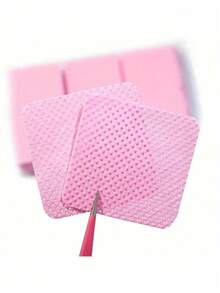400pcs Lint-Free Nail Cleaning Wipes, Nail Polish Remover Pads, Eyelash Extension Cleaning Wipes, Soft Non-Woven Acetone Remover Pads For Nail Preparation And Gel Polish Removal, Lint-Free Nail Glue Cleaning Wipes, Eyelash Extension, Manicure Supplies, Manicure Tools, Manicure Art Tools, Back To School Season, Manicure, Manicure Tools, Manicure Sticker Tools - Pink - View 7