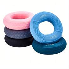 1 pièce Anneau de force en silicone, entraîneur de préhension élastique pour l'exercice de la main des étudiants, la relaxation et l'entraînement de la force, cercle de fitness