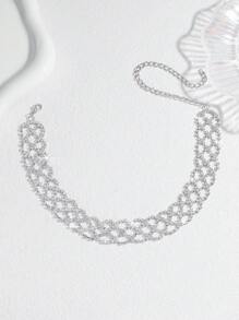 Women's Elegant Luxury Fashion Necklace, Graceful And Generous, Best Accessory For Weddings, Galas, Parties, And Suitable For Daily Wear