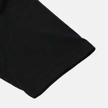 Nike 男式 AS NC GOAT SS CREW 短袖 T 恤，针织圆领 T 恤 TIF0787-010 - 黑色 - 查看 6