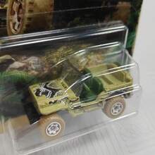 Mattel Matchbox GGF12 05/05 Compact Jungle Off-Road Toy Car - Olive Green Metal Model, Durable, With Transparent Plastic Shell, Suitable For Children 3 Years And Above