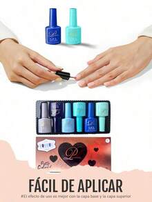 6pz Serie Nail Art Esmalte de uñas Varios colores a elegir 6 frascos/1 caja.Navidad, Regalo de Navidad, Invierno, Día de Acción de Gracias, Decoración Navideña, Maquillaje, Fiesta, Playa, Viajes, Ropa de Vacaciones, Rosa,Ofertas, Camping, Exterior, Regalo. - Rosa Pálido - Ver 5