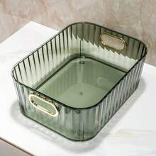 1 件透明化妆品收纳盒，简约桌面收纳盒，适用于化妆品、护肤品、口红 - 彩色 - 查看 14