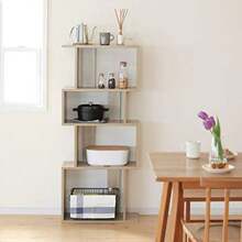 Bookcases - 4 Etagen + braun - Übersicht 3