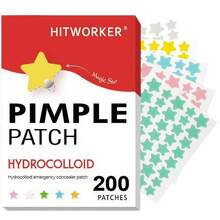 200pcs Facial Star Stickers, Various Shapes And Sizes, The Best Choice For Back To School Makeup, Effective Choice For Facial Concealer, Suitable For Various Occasions,Makeup,Cheap,Room Decor,Vanity,Travel,Bedroom,Makeup Accessories,Cheap,Stocking Stuffers,Makeup,Makeup Tools,Cheap Stuff,Gifts,Gifts For Women,Christmas Gifts,Giveaways,Travel,Cheap Stuff,Travel Essential - Multicolor - View 1