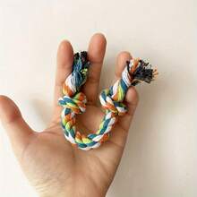 Pet Dog Bite Rope Toy Dog Knot Grind Resistant Double Knot Cotton Rope Toy Dog Toy Dog Self Fun Soothing Bite Toy - Random Color - View 11