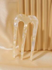 1个/5个复古时尚M型醋酸纤维发夹，适合14岁及以上女性，日常装饰，完美的母亲节礼物，梳子，发梳，侧梳，婚礼，发饰，头部饰品，女士发饰 - 彩色 - 查看 14