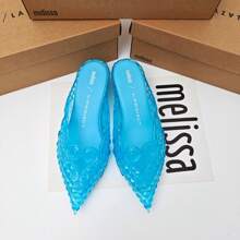 Women Flip-Flops - Blue Crystal - View 2