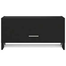 Wardrobe Black 70x32.5x35 Cm Engineered Wood - Black - View 6