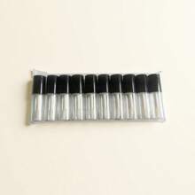 10 Pieces 4ml Plastic Lip Gloss Tubes Plastic Lipstick Bottle Lip Balm Container Makeup Organizer