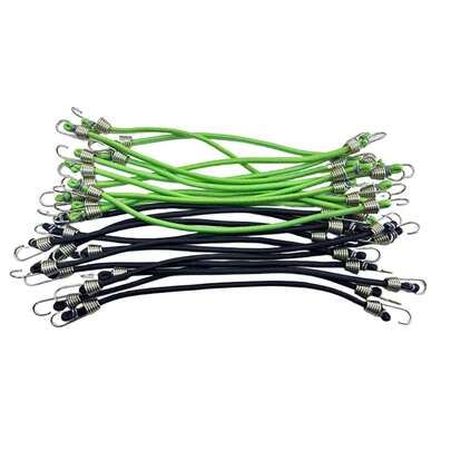 5/10 pièces Sangle de bagage Sangle élastique Cordon élastique fixe Petit crochet fixe 4 mm Corde latex mini Accessoires de camping