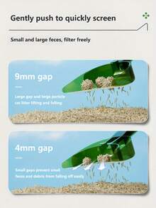 1PC, Cat Litter Scoop Tofu Cat Litter Bentonite Two In One Special New Small Hole Cat Litter Scoop Excrement Artifact