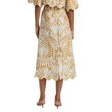 FARM Rio Lace Nature Midi-Skirt