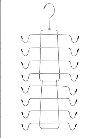 1pc Multi-Layer Hanging Bra Rack, Sports Bra And Scarf Organizer Hook, Multifunction Closet Accessory Holder With Over-The-Door Design, Space-Saving Tiered Storage For Lingerie, Activewear, Swimwear, Hats And Belts, Durable Over-The-Door Mount, Easy Install For Dorm Room, Bedroom, Or Travel Use, High-Visibility Organized Display Perfect For Small Spaces, Closets, Apartments, Dorms And Guest Rooms, Keeps Garments Neatly Visible And Accessible, Supports Quick Outfit Planning