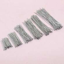 100pcs 20-70mm Length Stainless Steel Ball Head Pins/Eye Head Pins/Flat Head Pins DIY Jewelry Making Accessories Findings - Steel - View 5