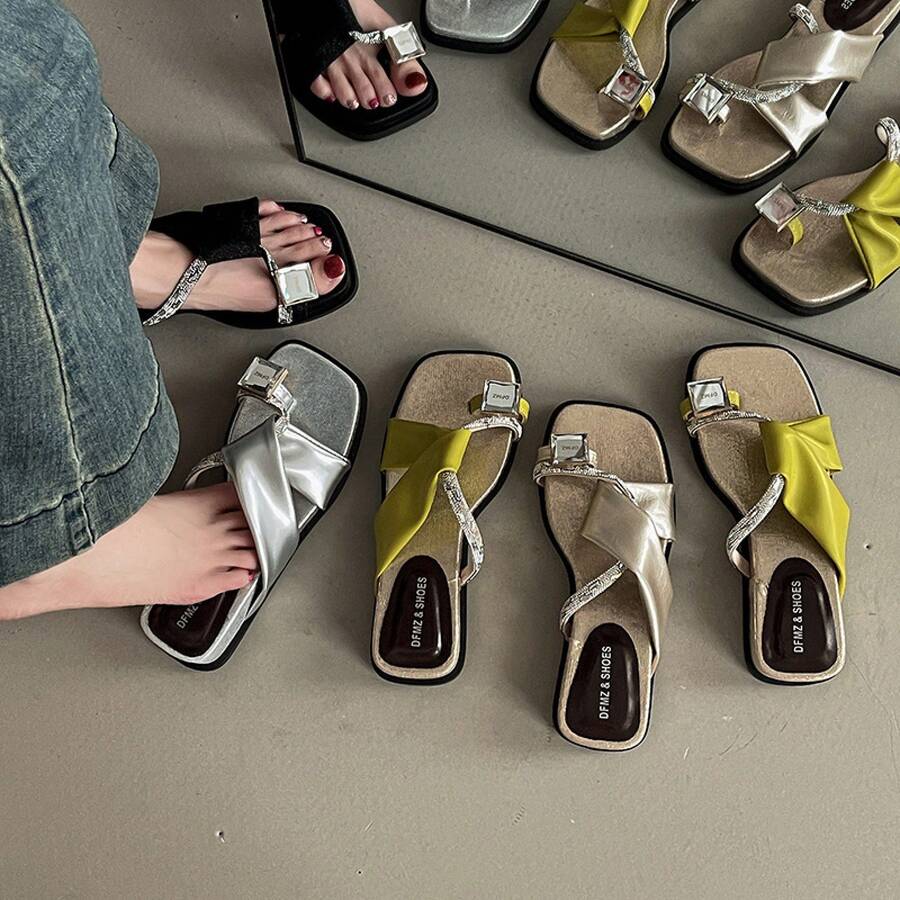 Women Flip-Flops - [Upgraded Version] Champagne - View 1