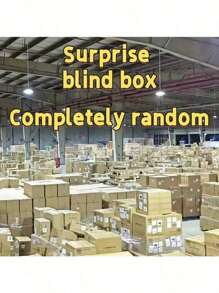 Limited Edition Mystery Blind Box Containing Random Surprises, Including Earrings, Necklaces, Bracelets, And Gold Jewelry Sets (1 Set Randomly Selected From Among These). The Daily Updated Mystery Box Will Be Presented In Either A Box Or Bag Format.