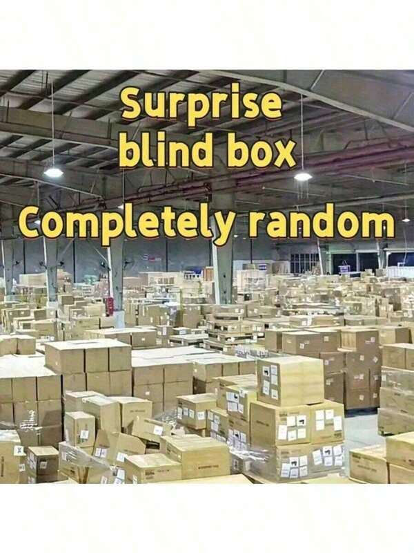 Limited Edition Mystery Blind Box Containing Random Surprises, Including Earrings, Necklaces, Bracelets, And Gold Jewelry Sets (1 Set Randomly Selected From Among These). The Daily Updated Mystery Box Will Be Presented In Either A Box Or Bag Format.
