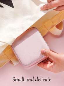 1 件多功能珠宝收纳盒、便携式旅行珠宝盒、防水珠宝盒、可拆卸珠宝收纳盒、女士礼品盒、珠宝架、家居珠宝展示架、适合女孩和女士、万圣节礼品盒、圣诞节礼品盒、收纳盒、旅行收纳、返校季