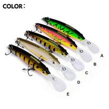CISEA F18 Fishing Lure Minnow Lure For Fishing Hard Bait Jip Head Floating Water 13g 12.5cm - Multicolor - View 5
