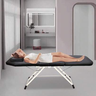 Spa-Bett, tragbarer klappbarer Spa-Stuhl, klappbarer Massagetisch, tragbares Spa-Schönheitsbett